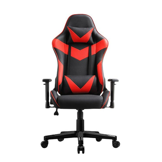Ergonomic Racing Style Gaming Chair - Red