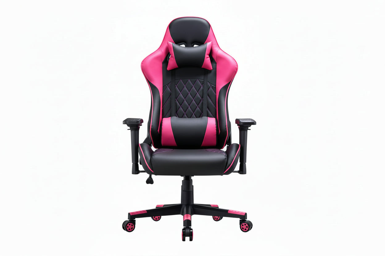 Ergonomic Racing Style Gaming Chair - Pink
